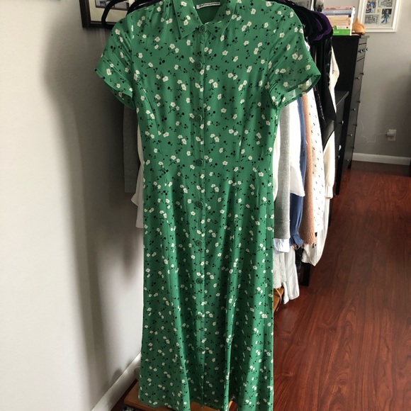Green Reformation dress like NEW! - Picture 3 of 5